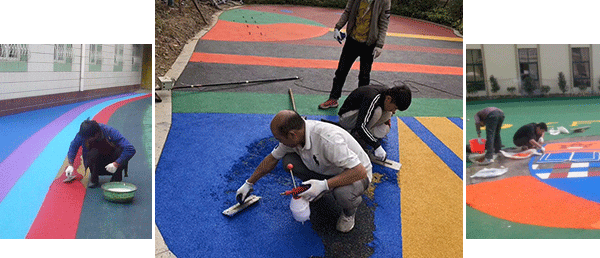丙烯酸球場,塑膠地面施工